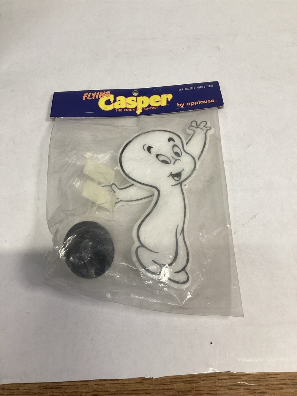 Applause 1989 Flying Casper The Friendly Ghost Window Suction Cup NEW